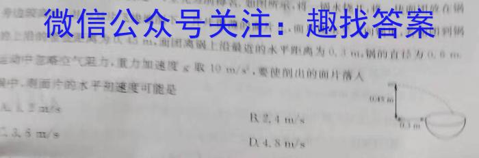 2023届全国老高考百万联考高三5月联考(666C)f物理