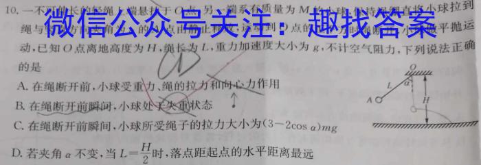 武昌区2023届高三5月质量检测q物理