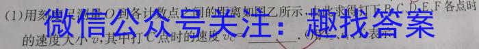 安徽省2025届七年级下学期教学评价三.物理