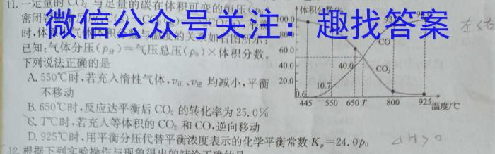 2023年高考考前最后一卷（全国甲卷）化学