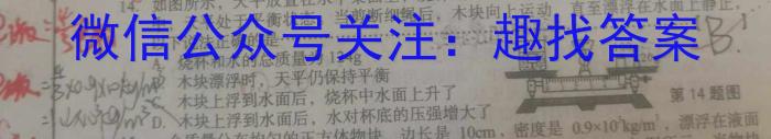 [新疆三模]新疆维吾尔自治区2023年普通高考第三次适应性检测q物理