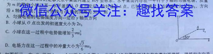 天一大联考2024-2023学年高二年级阶段性测试（四）q物理