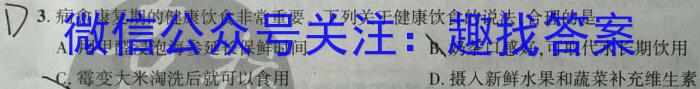 陕西省2023年普通高等学校招生全国统一考试（◇）化学