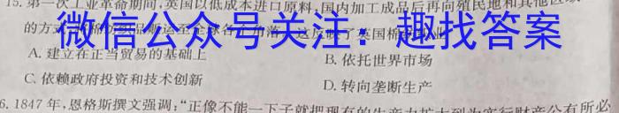 安徽省2022-2023学年度八年级阶段诊断【PGZX F-AH（七）】政治s