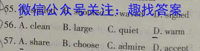 2023年安徽省初中毕业学业考试冲刺卷（二）英语