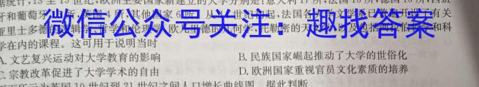 2023届全国普通高等学校招生统一考试(新高考)JY高三终极一考卷(二)历史