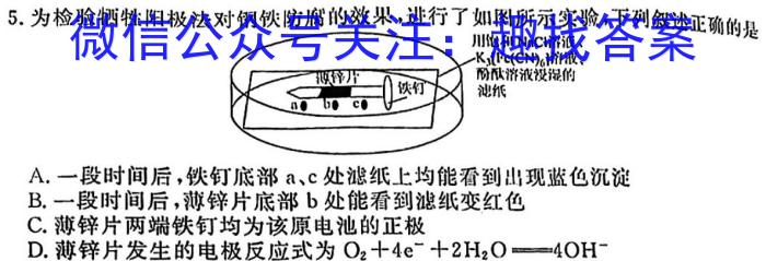 2023届吉林省高三5月联考(23-413C)化学