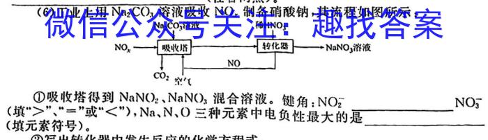 2023年湖南省高三质量检测试卷(23-467C)化学