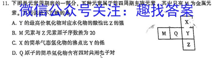 朔州市2023年山西省初中学业水平考试化学