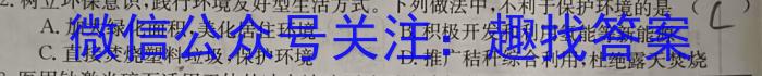 九师联盟 2022-2023学年高三5月高考仿真模拟(X/L)化学