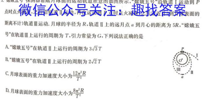 重庆八中高2023级高三(下)强化训练(四)4l物理