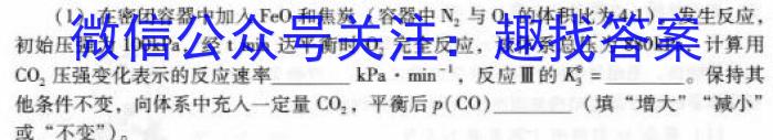 甘肃省武威市2023年高三年级5月联考化学