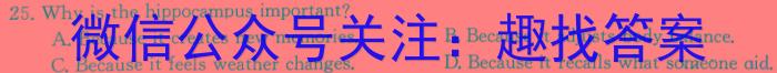 河南省2023年高二年级春期六校第二次联考英语