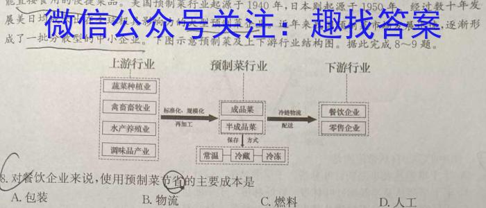 吉林市普通高中2022-2023学年度高三年级第四次调研测试s地理