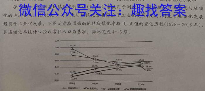 大同市2023年山西省初中学业水平考试q地理