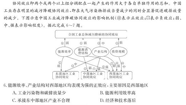 2023届全国老高考高三百万联考5月联考(578C).地理
