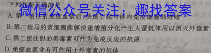 2023年大同市八年级结业考试(7月)生物试卷答案