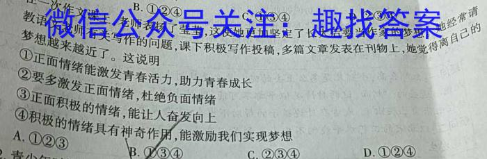 武昌区2023届高三5月质量检测q地理