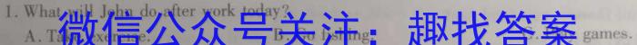 合阳县2023年初中学业水平九年级第二次模拟考试(5月)英语试题