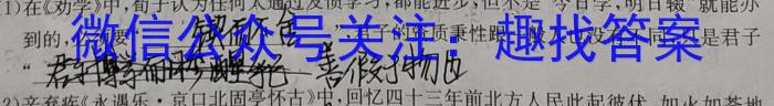 师大名师金卷2023年陕西省初中学业水平考试押题卷政治1