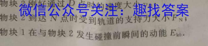 天一大联考 2023年合肥六中高三最后一卷z物理