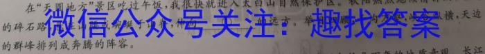 2023年山西省中考信息冲刺卷·压轴与预测(二)语文