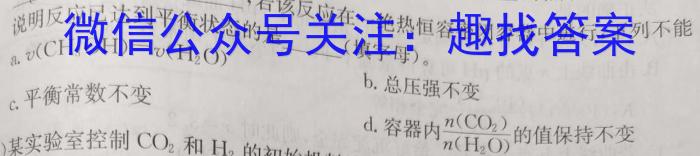 江西省2023年初中学业水平考试样卷（五）化学