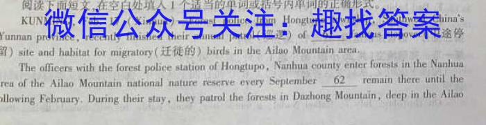 2023届高三5月联考(5003C)英语