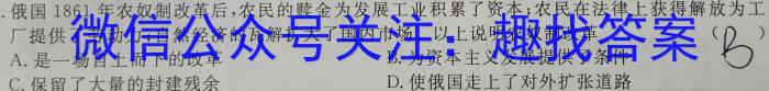 2023年陕西大联考高三年级5月联考（⇧）政治s