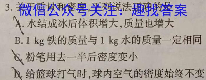2023届全国普通高等学校招生统一考试(新高考)JY高三终极一考卷(二)z物理