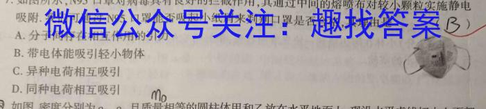 2023年湖南高一年级5月联考（.物理