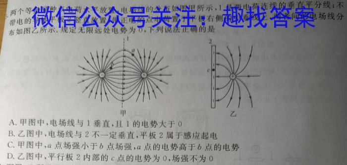 皖江名校联盟2023届高三下学期5月联考[G-023]z物理
