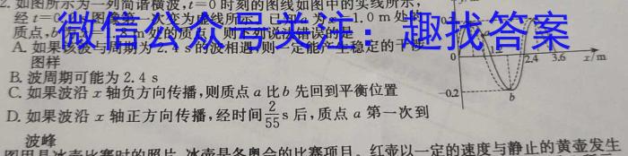 2023年广西三新联盟高二年级5月联考物理`