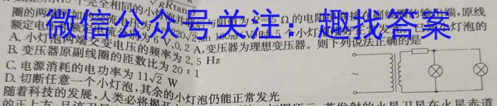 2023年河南大联考高三年级5月联考（5001C·HEN）q物理