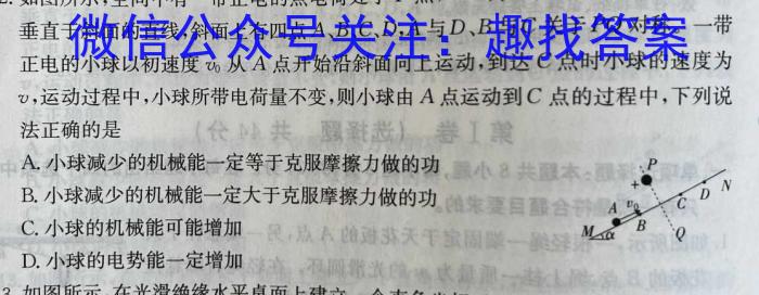 衡中同卷·2023年高三学业质量检测 全国乙卷模拟(二)q物理