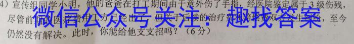 （二轮）名校之约·中考导向总复习模拟样卷（九）政治1