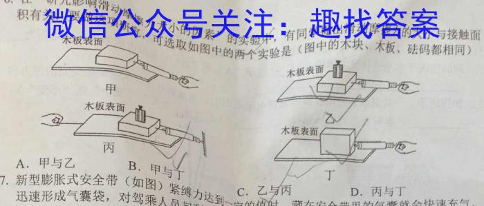 1号卷·A10联盟2023届高考最后一卷物理`