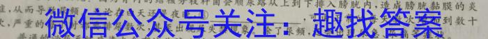 大荔县2022-2023学年(下)高二年级期末质量检测语文