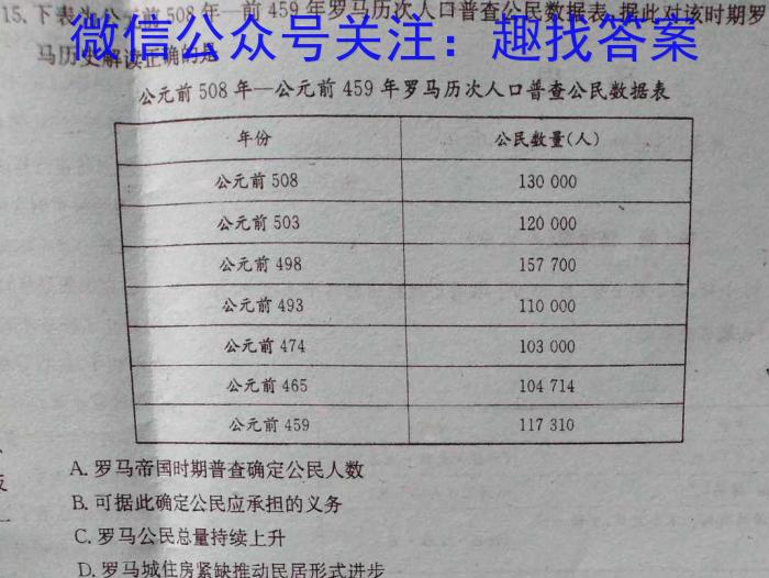 安徽省宣城市2024-2023学年度八年级第二学期期末教学质量监测历史