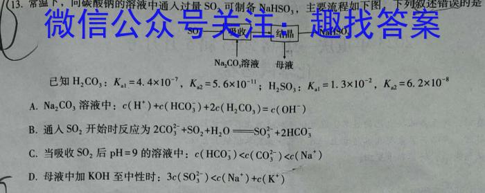 2023届陕西省九年级最新中考压轴卷(标识✿)化学