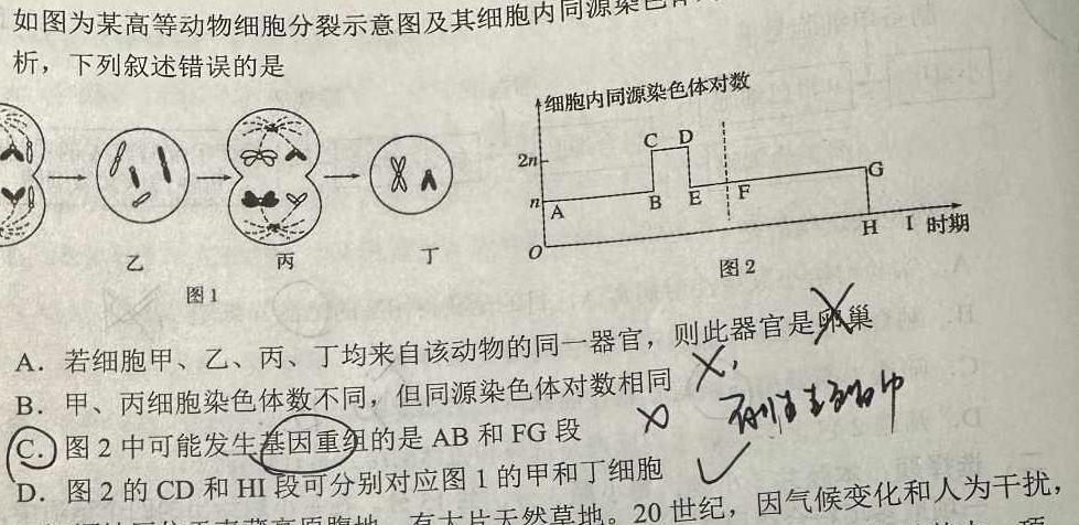 来宾市2023年春季学期高二年级期末教学质量检测数学考试