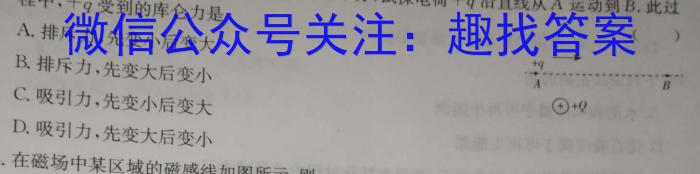 楚雄州2022~2023学年下学期高二年级月考(23-473B)l物理