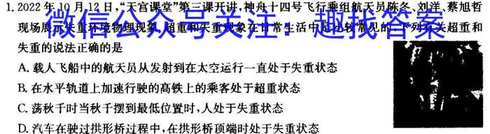 2023年广西示范性高中高二联合调研测试(2023.6)f物理