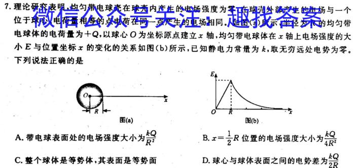 2023年7月济南市高二期末考试物理`