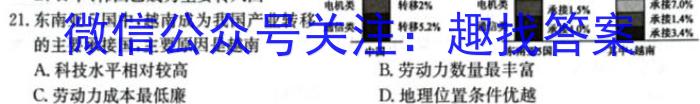 江苏省决胜新高考——2023届5月高三大联考地.理