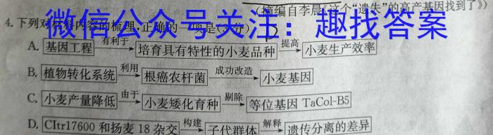 安徽省2023年七年级同步达标自主练习（期末）语文