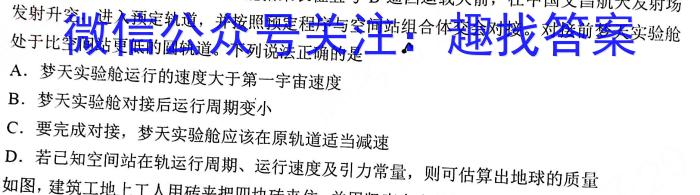 2023-2024衡水金卷先享题高三一轮周测卷新教材英语必修一Unit2周测(2)q物理