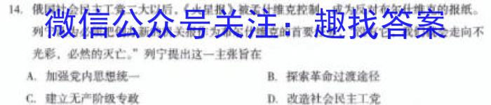 河南省2022~2023学年度七年级下学期期末综合评估 8L HEN历史