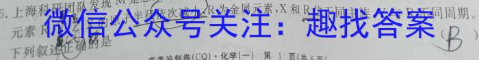 安徽省2022-2023学年度八年级第一学期期末教学质量监测化学