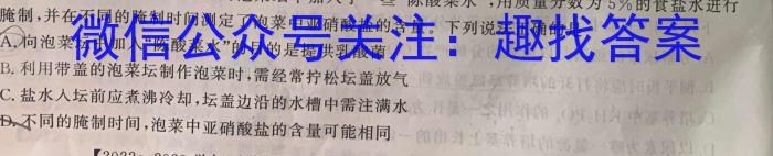 益卷 2024年陕西省初中学业水平模拟试题数学